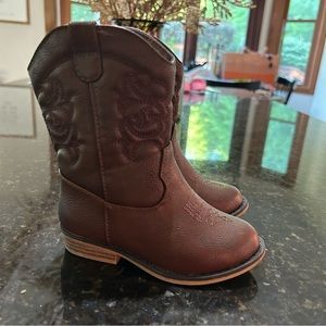 Cat & Jack Brown Kids Boots